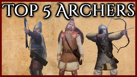 best archers in rome 2|TOP 5 ARCHERS! .